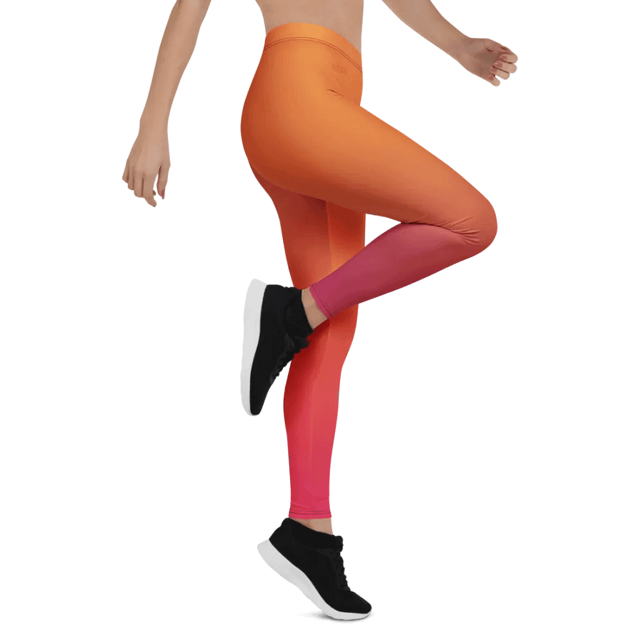 Sunset Stroll Cat Leggings product image (7)