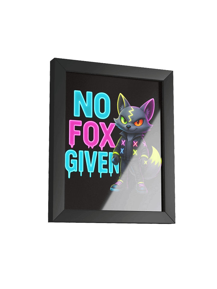 No Fox Given With Flux Wall Art product image (11)