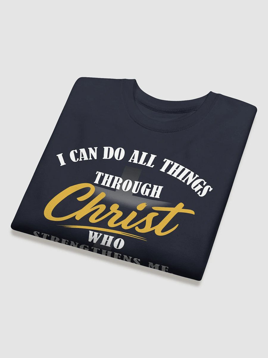 Golden Christ Strength Sweatshirt product image (18)