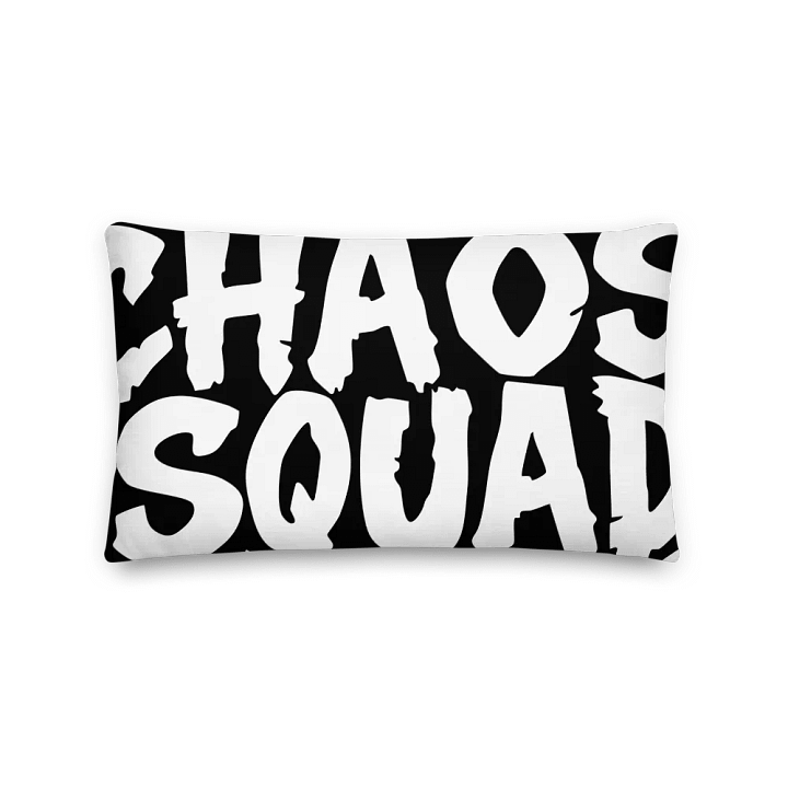 CHAOS SQUAD WHITE PILLOW (3 SIZES AND STYLES) GIFT product image (2)