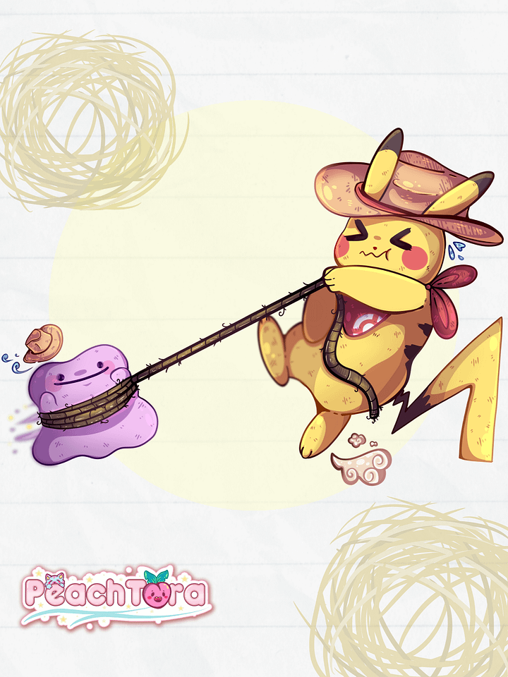 Cowboy Pika 🤠 (Clear) product image (1)
