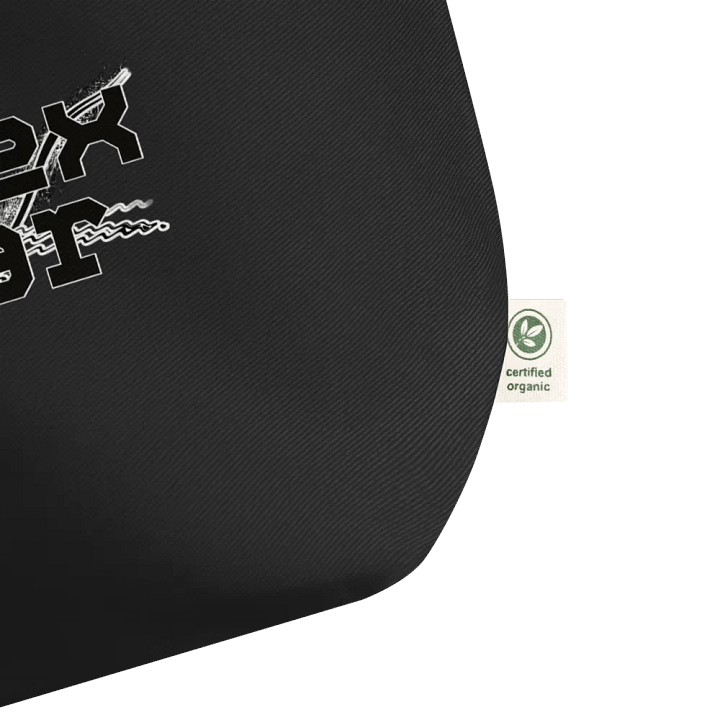 Black HApex Gear Black Logo - Organic Cotton Tote product image (2)