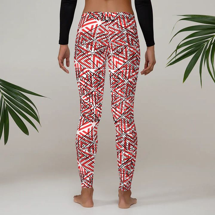 JoBeths' Designed Adult Leggings👖Black Web 🕸 product image (2)