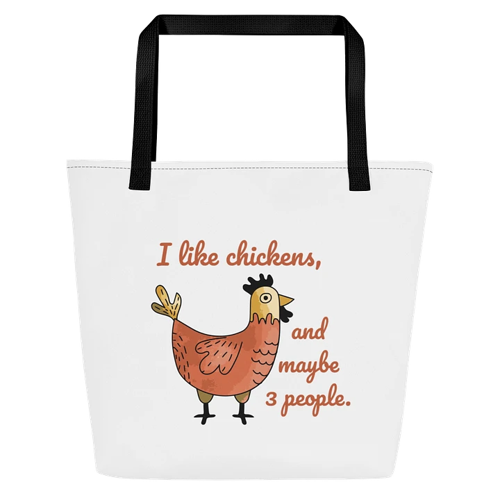 Chicken Lover Tote Bag product image (1)