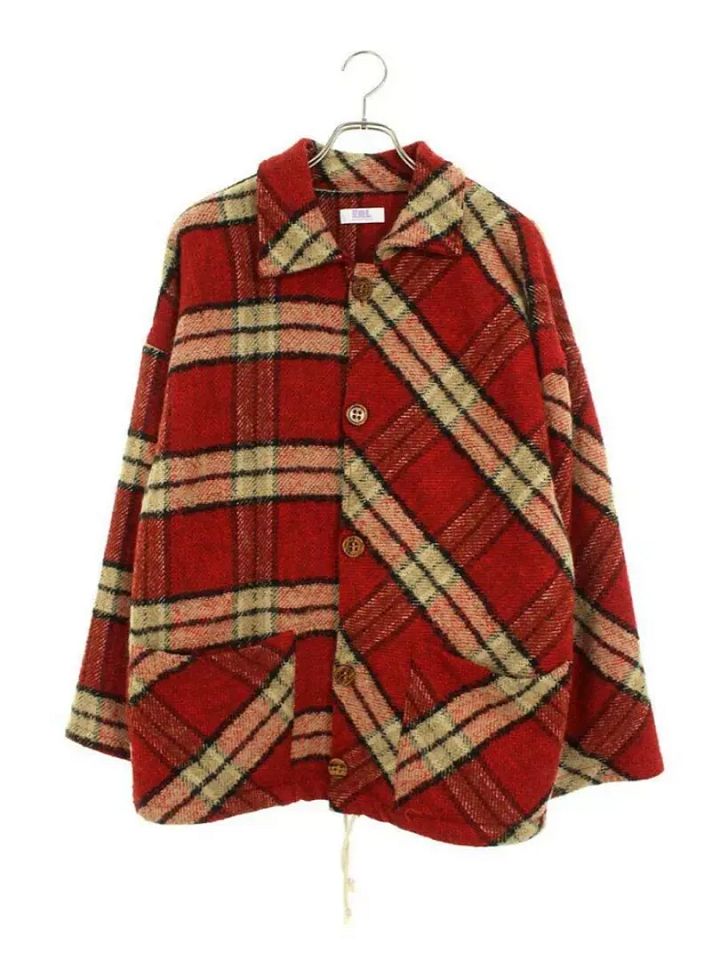 Erl Woven Blanket Coat product image (1)