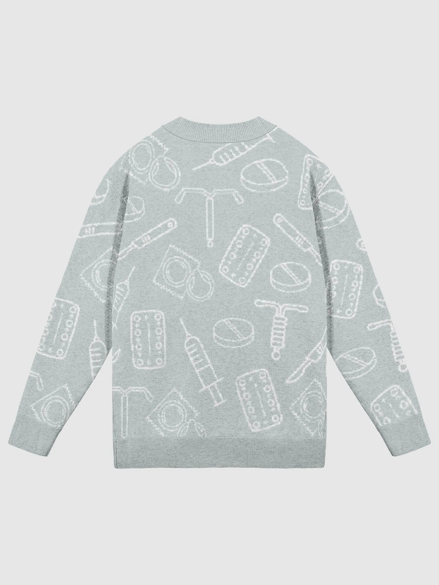 birth control icons (light blue cardigan) product image (2)