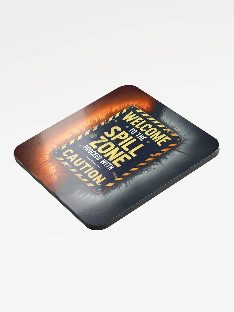 Spill Zone Caution Coaster product image (3)