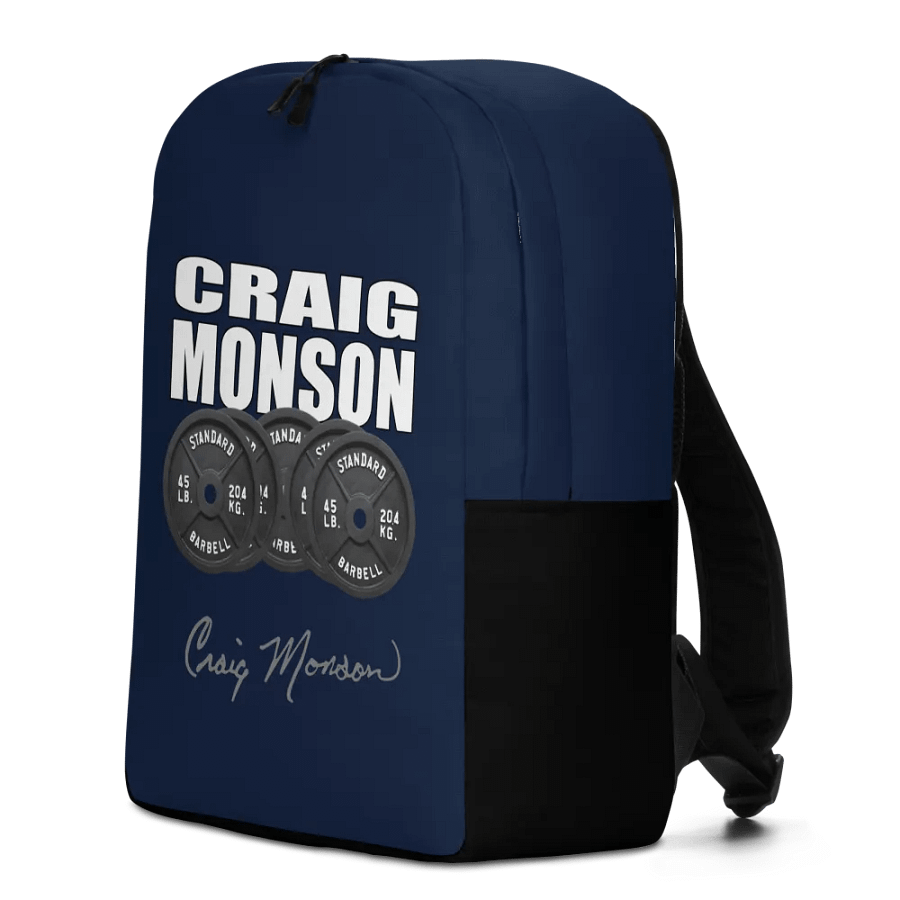 Craig Monson Barbell Signature Series Backpack (Navy Blue) product image (3)