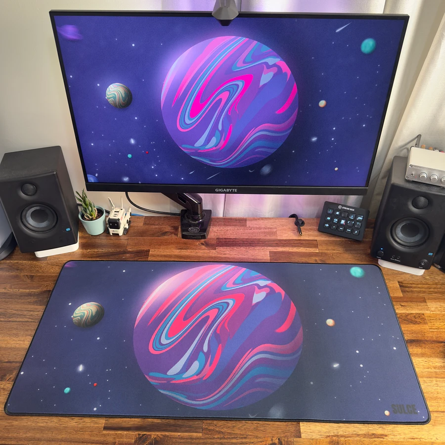 Purple - Stellar | L - Desk Mat product image (6)