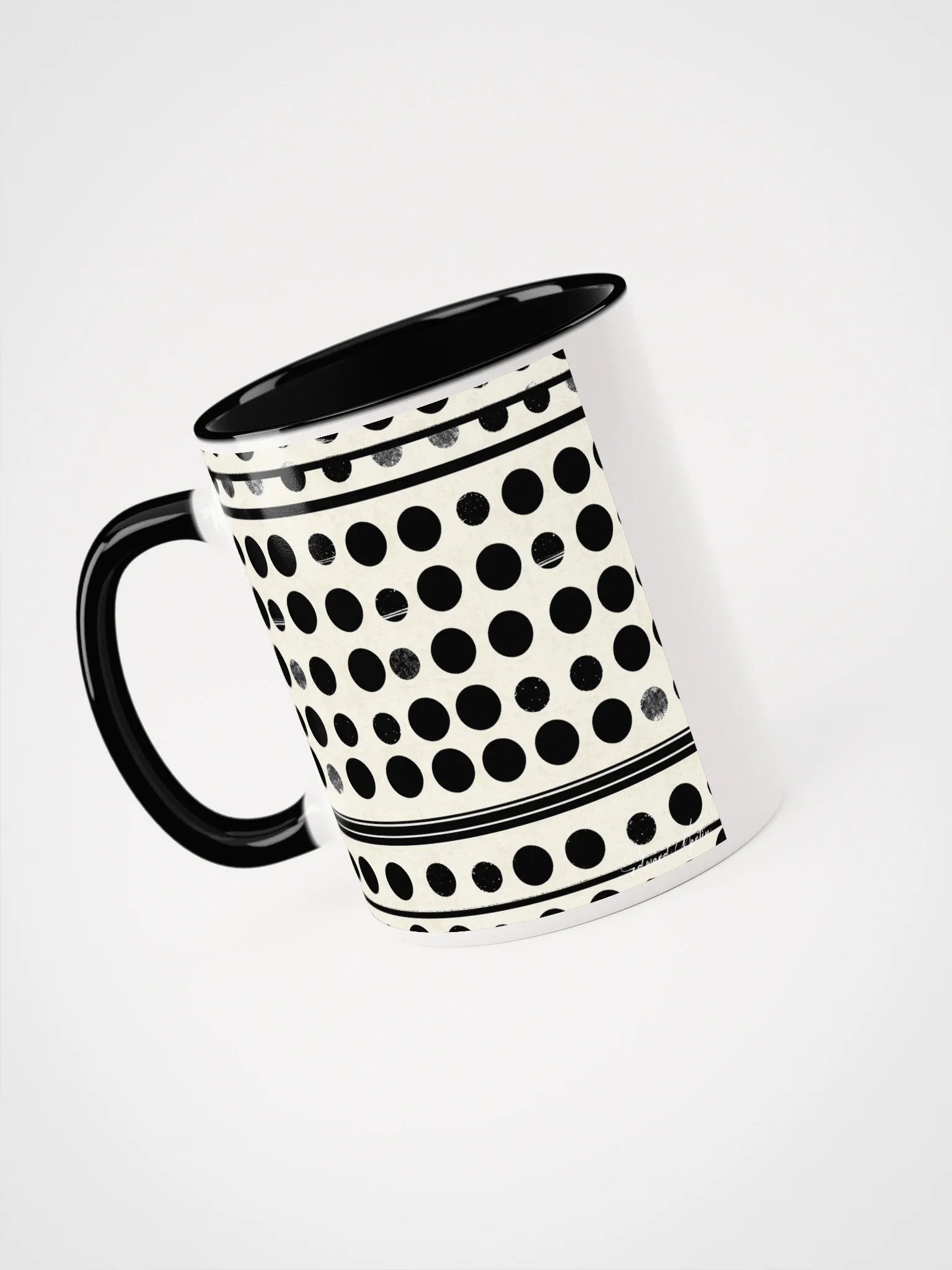 Symmetrical Dot Delight Ceramic Mug product image (6)