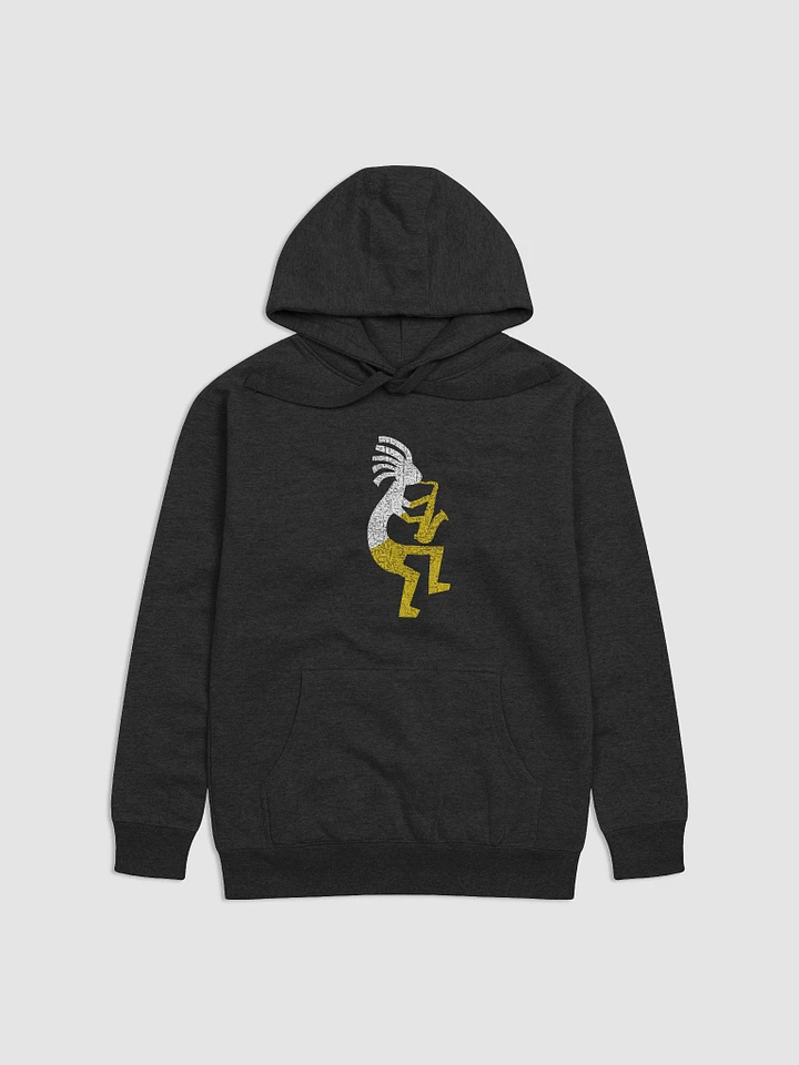 Kokopelli on Tenor Premium Cotton Hoodie product image (5)