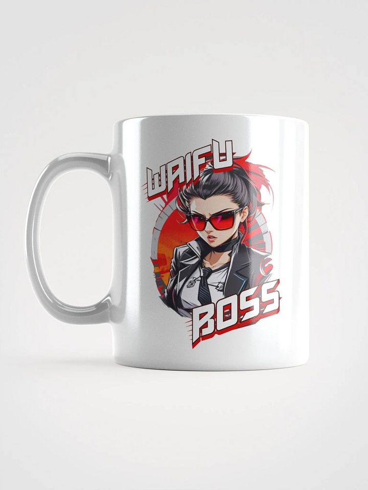 Waifu Boss Coffee or Soup Mug - 11 oz - 15 oz - 20 oz - v1 product image (2)