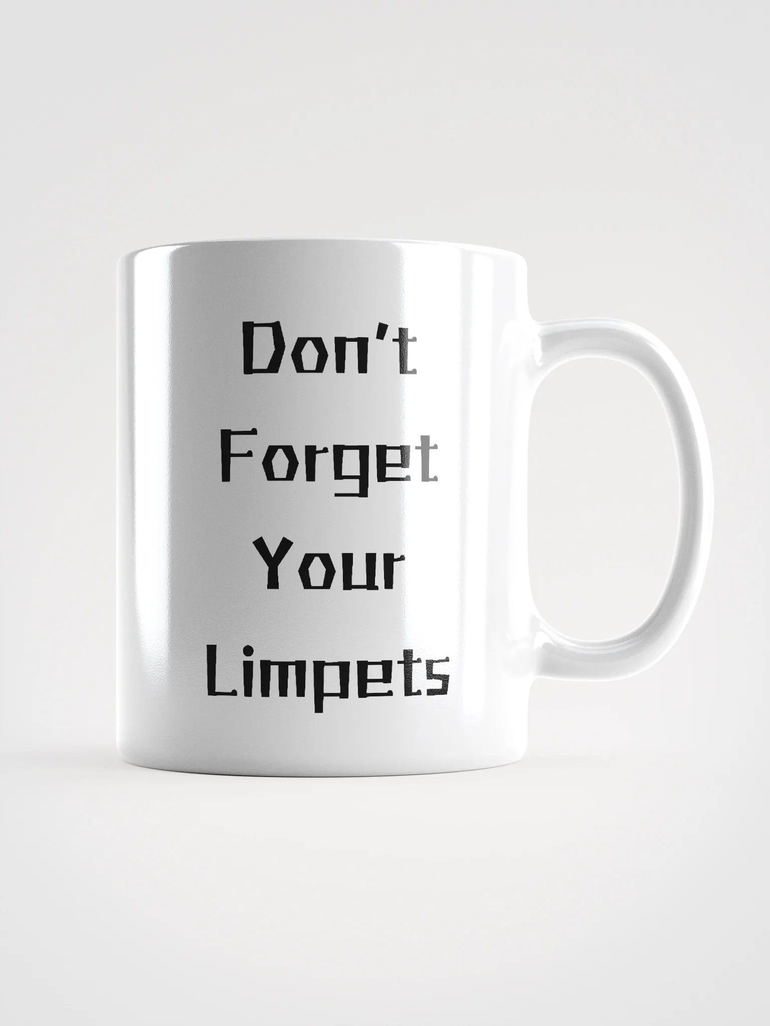 Don't Forget Your Limpets Mug product image (1)