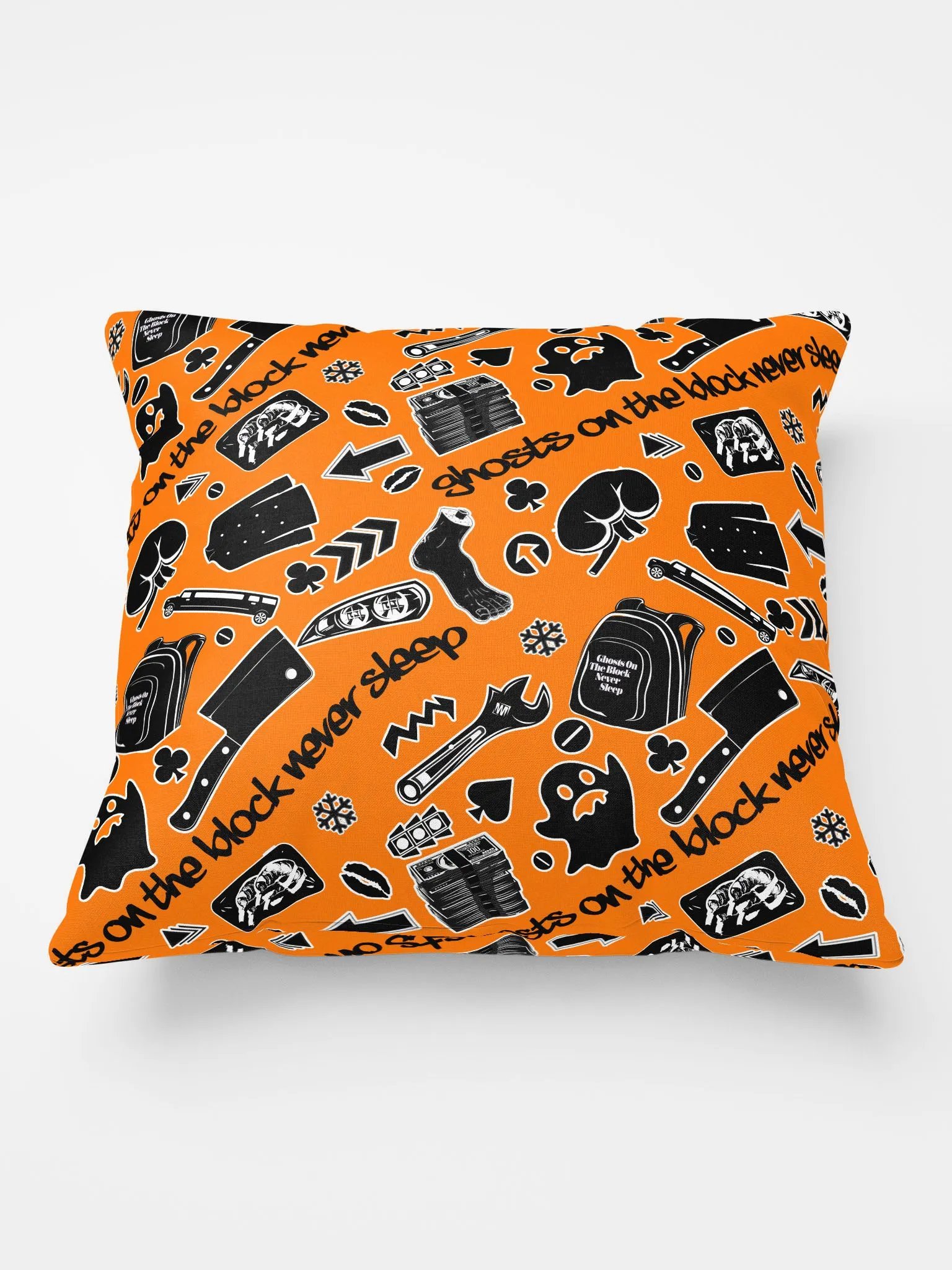 A8M - Ghosts On The Block Never Sleep Shorty Pillow (Black October) product image (1)