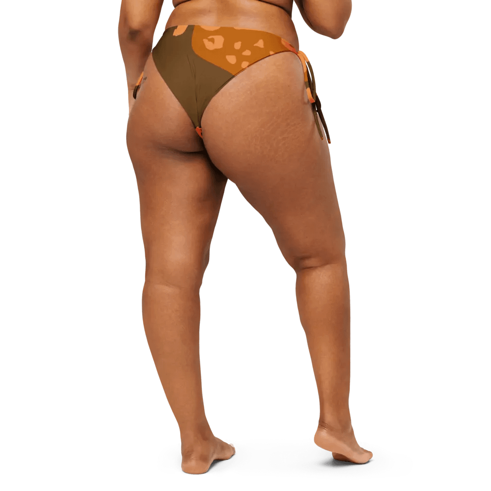 Leopard Orange Bikini Bottom product image (4)