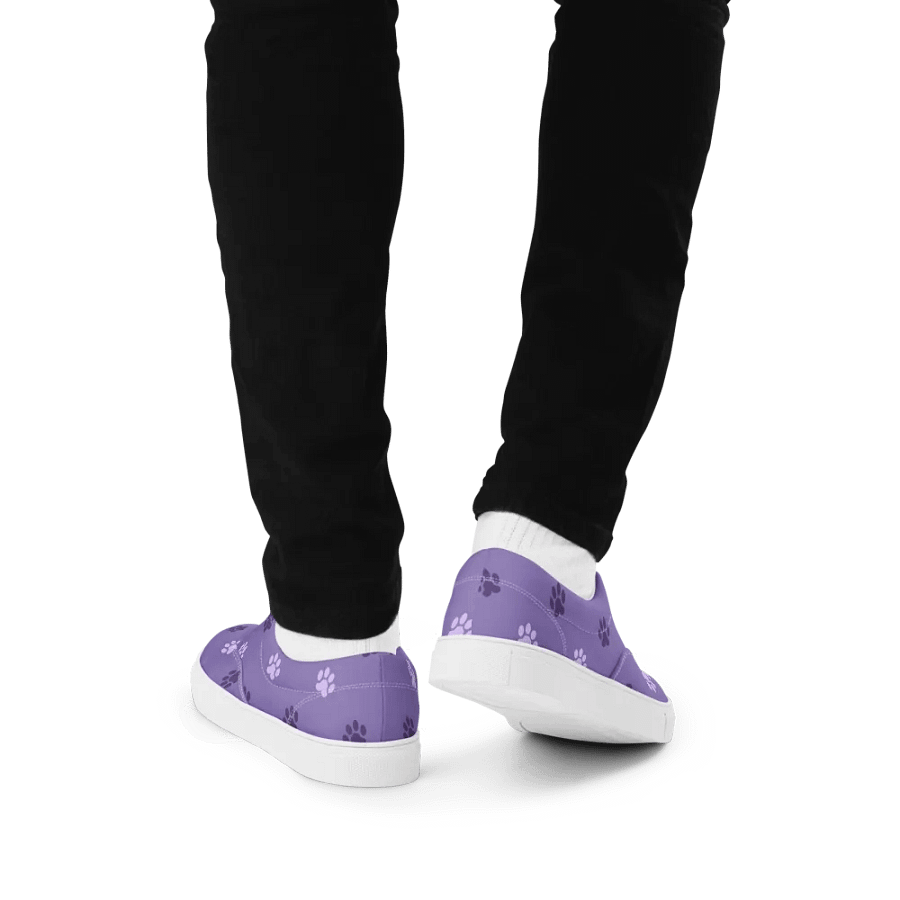 Men's Paw Print Canvas Shoes product image (4)