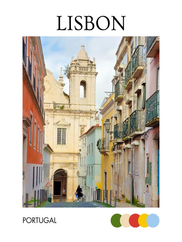 Streets of Lisbon II - Digital product image (1)