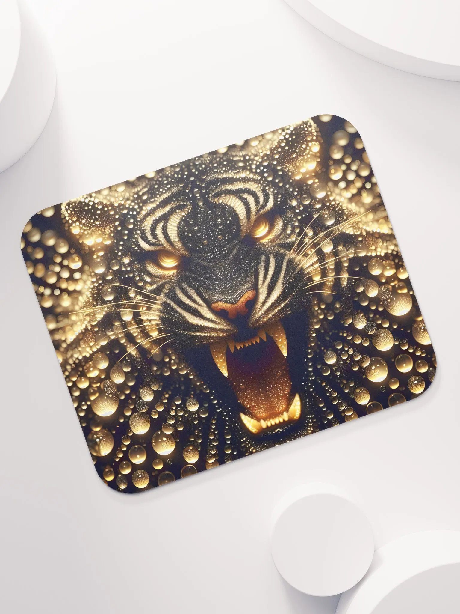 Roaring Tiger Illusion Mouse Pad product image (7)