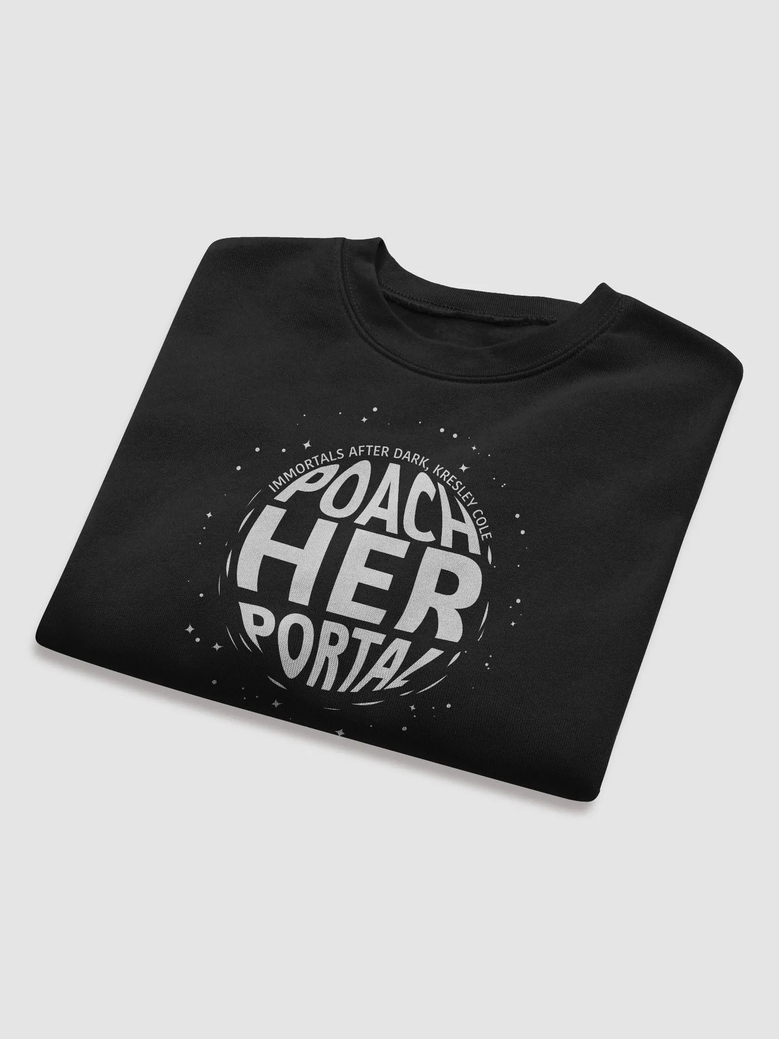 Poach Her Portal Crop Sweatshirt product image (8)