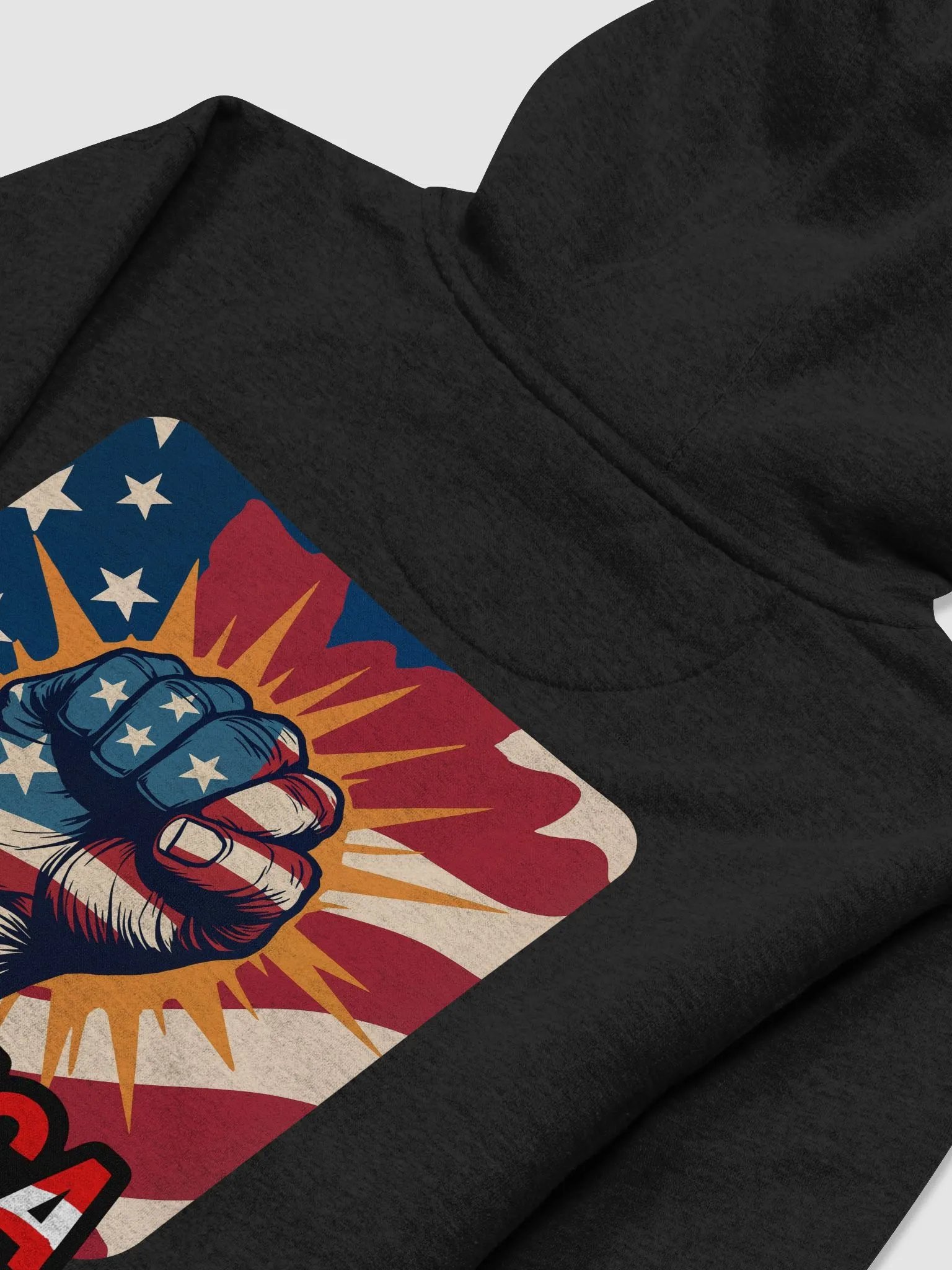 Hoodie: America First product image (4)