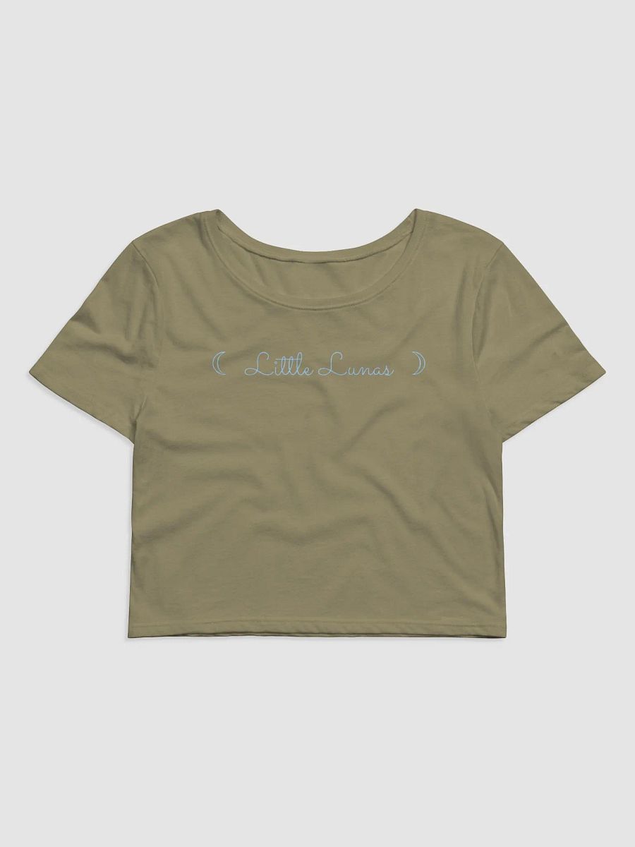 Little Lunas Cropped Tee - Blue product image (2)