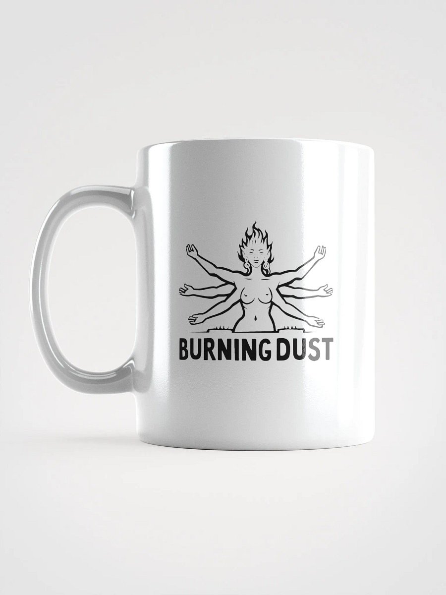 Burning Dust White Glossy Mug product image (18)