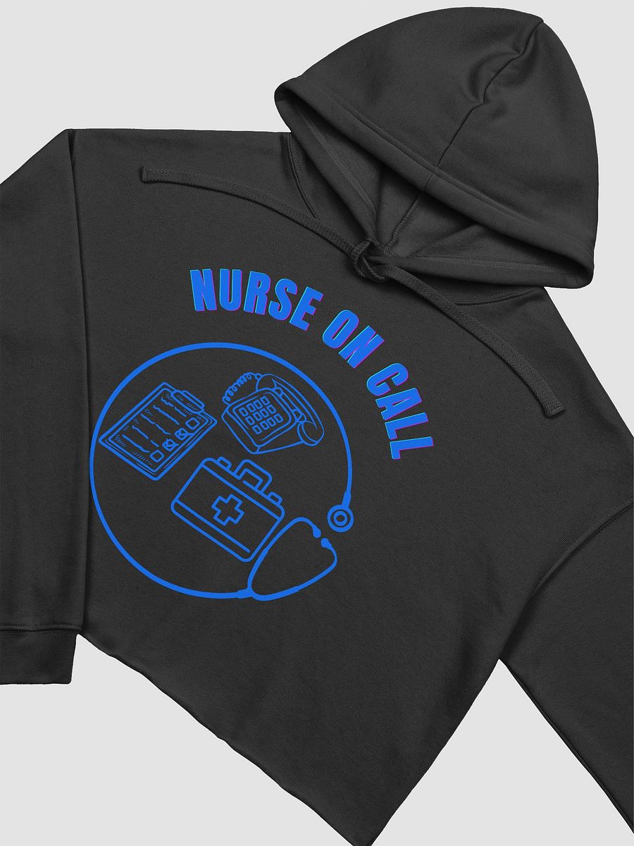 Nurse On Call Medical Logo Cropped Hoodie product image (21)