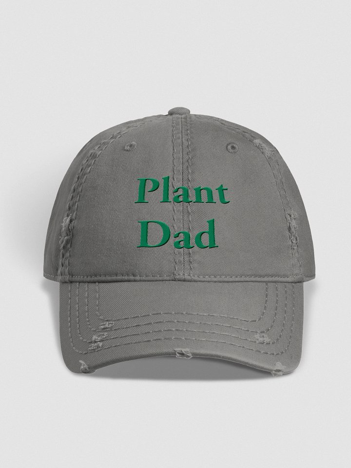 Plant Dad Distressed Dad Hat product image (1)
