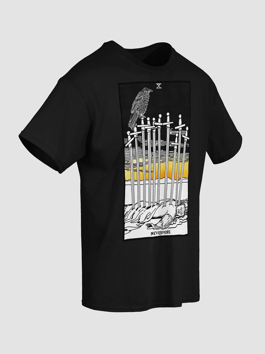 Edgar Allan Poe Ten of Swords Tarot Card Shirt product image (17)