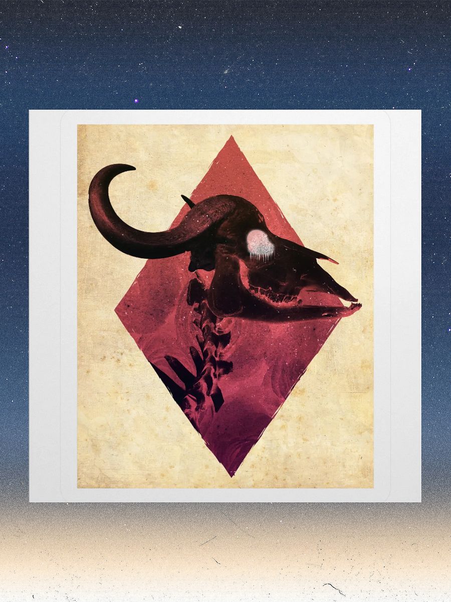 Devil if Fine Sticker product image (1)
