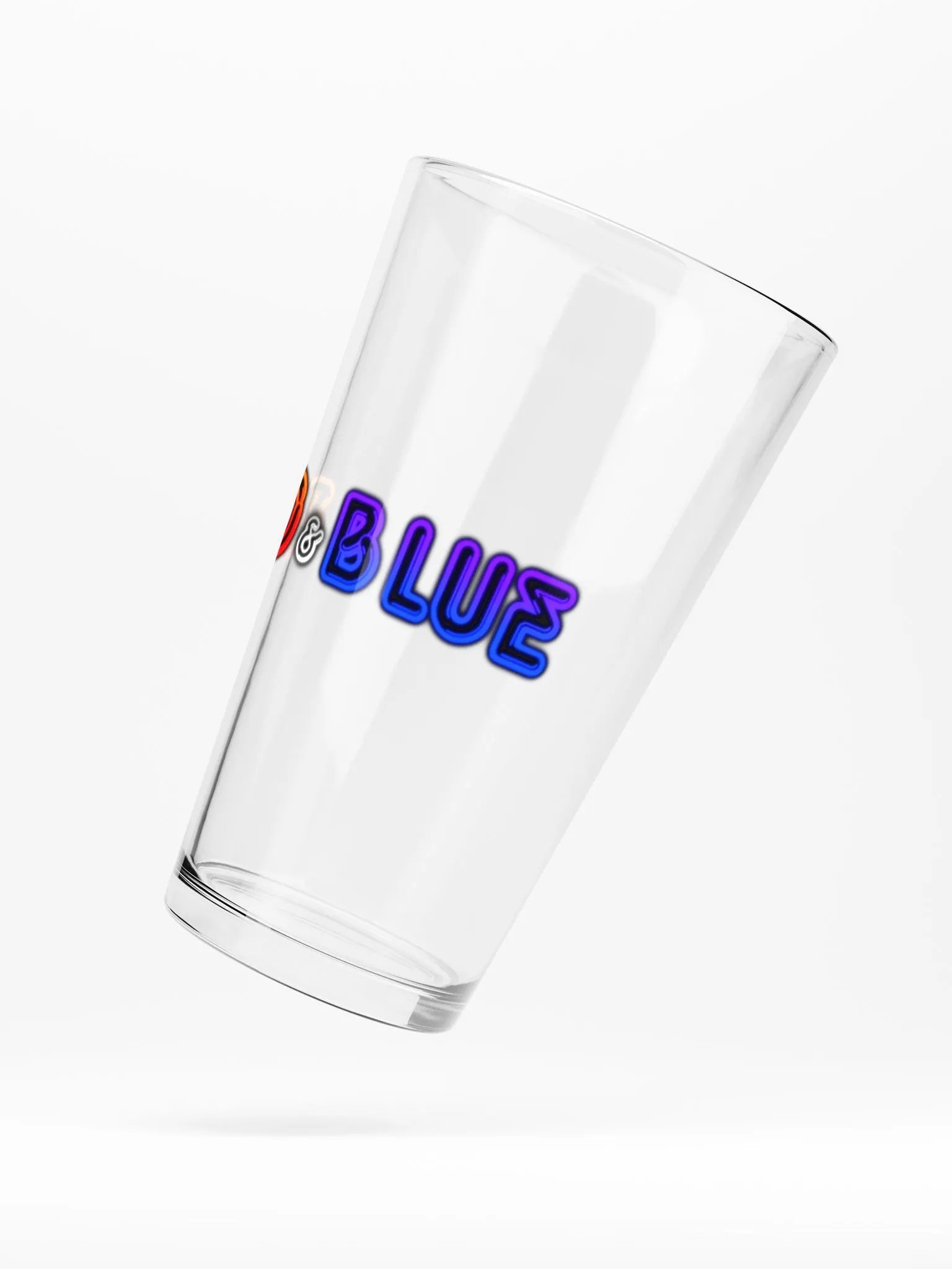 Red & Blue™ Logo Glass product image (5)