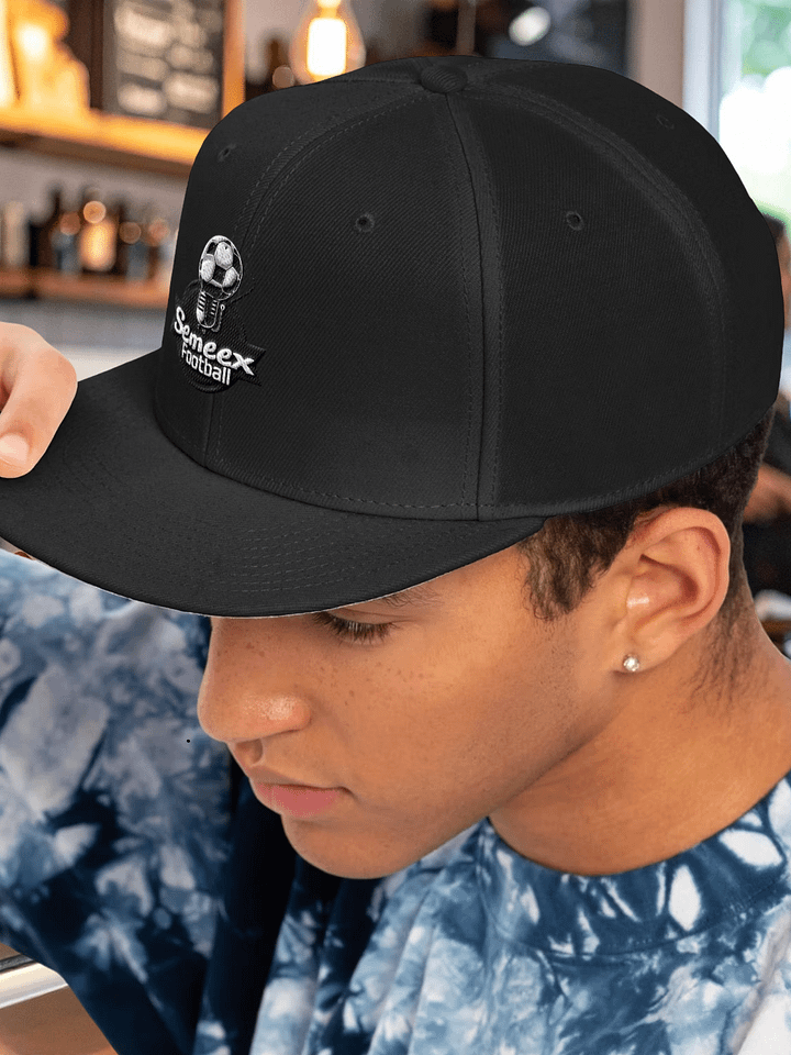 Otto Wool Blend Snapback Cap product image (1)