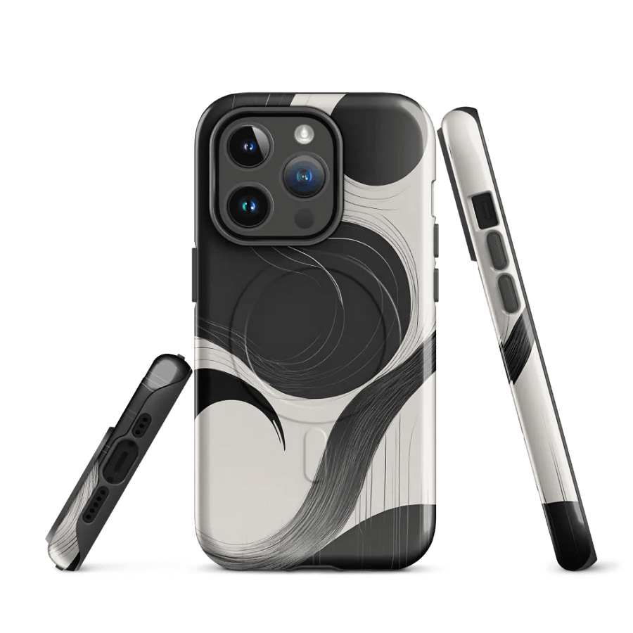 MagSafe® Tough Case for iPhone – Lunar Abstraction product image (3)