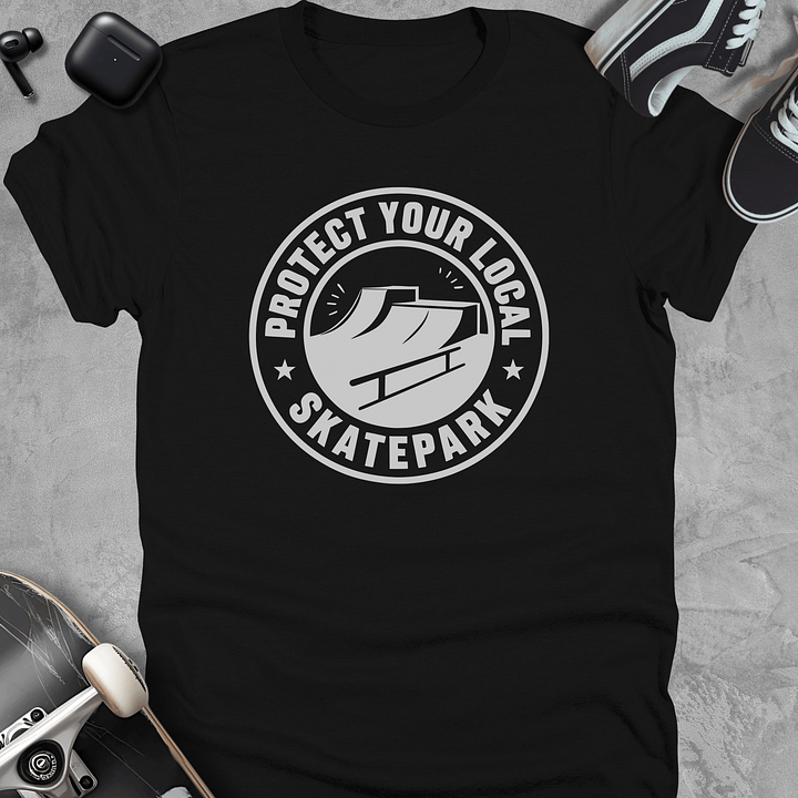 Protect your local skatepark, Skateboarding t-shirt, Unisex product image (1)