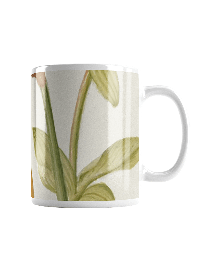 Botanical Bliss White Glossy Mug product image (1)