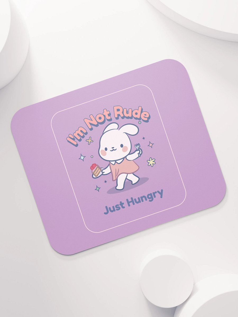 Hungry Bunny Mouse Pad product image (7)