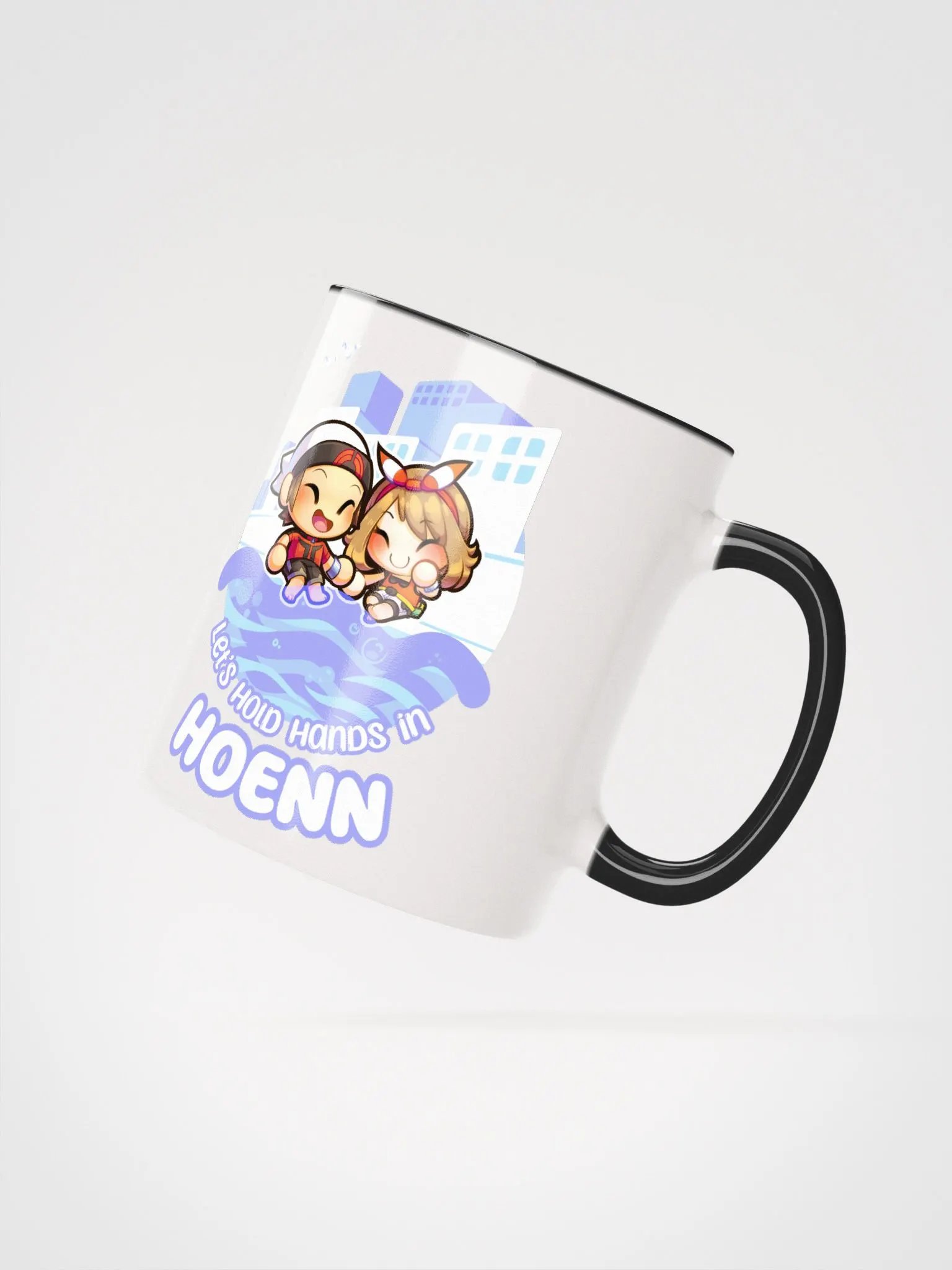 Let's Hold Hands in H Girl and Boy - Mug (Colour) product image (16)