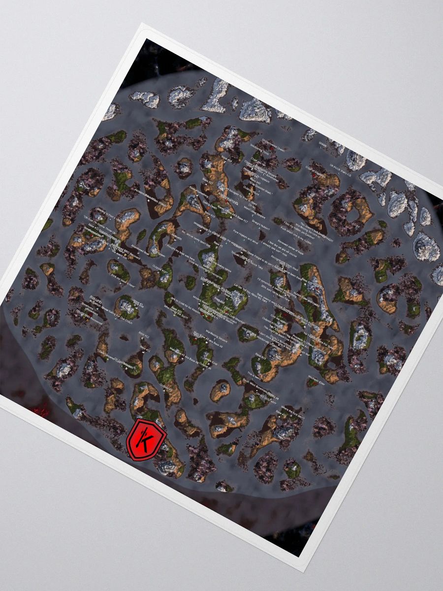 The Map from No Map. No Portal. Front Page. Sticker product image (2)