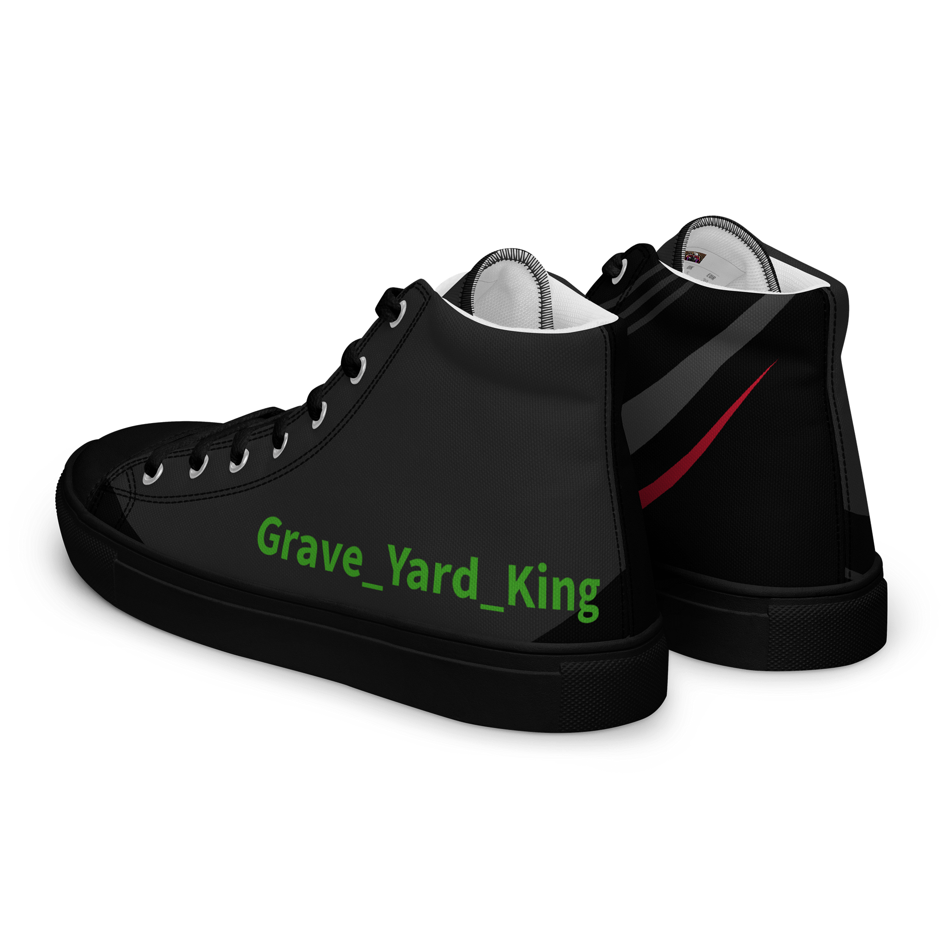 Vibrant Vortex (GRAVE_YARD_KING) High Tops product image (5)