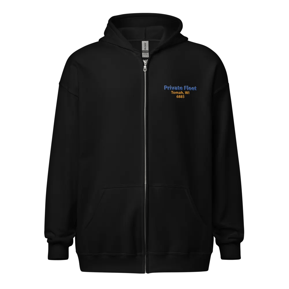 6885 Tomah Walmart Private Fleet Zip-up product image (2)