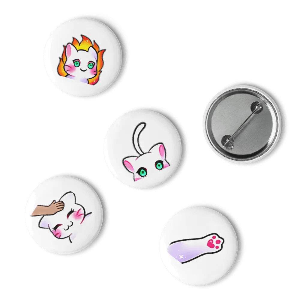 Cat Pin Button Set product image (15)