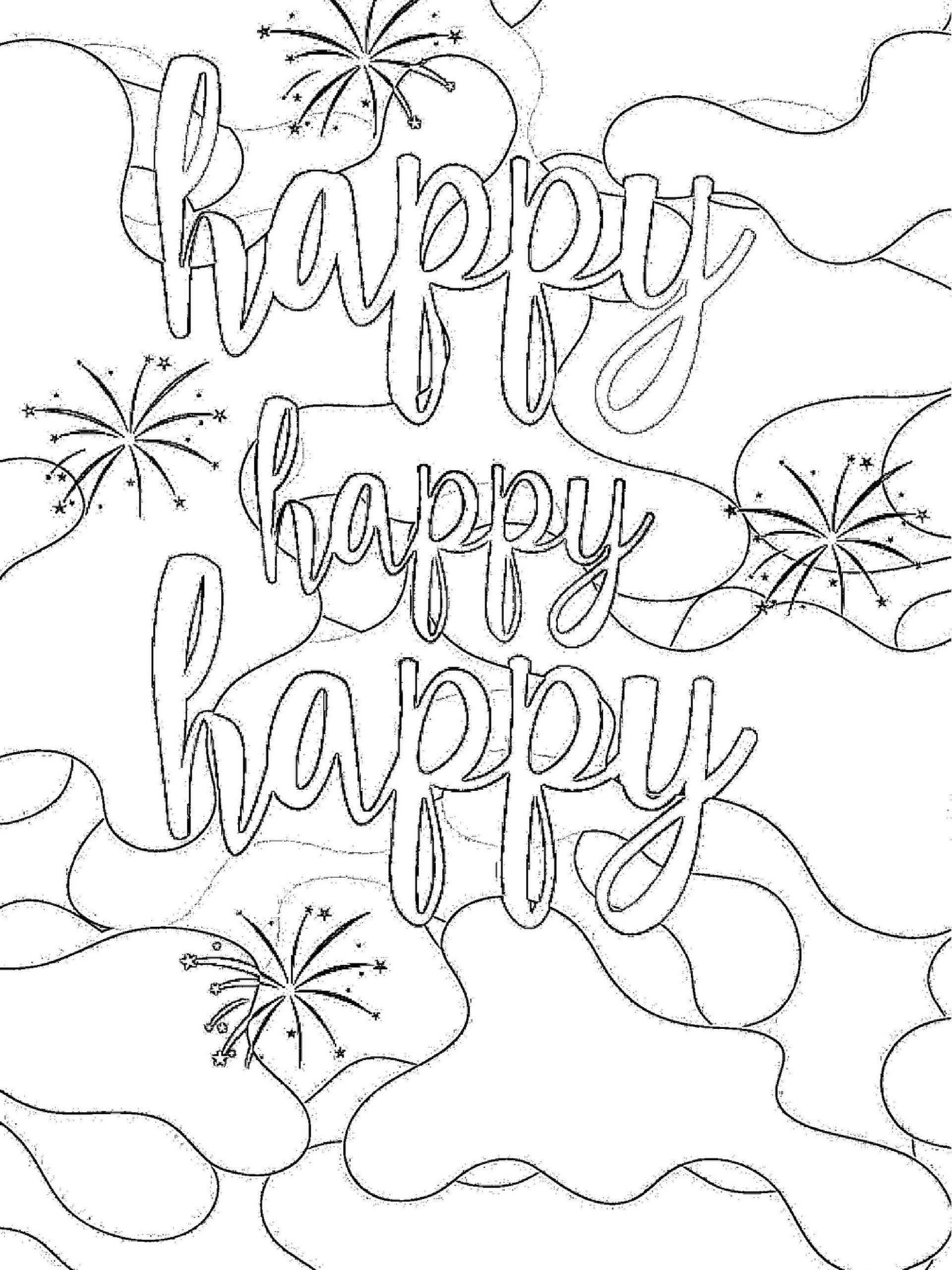 New Year's Eve 365 New Chances Coloring Book product image (6)