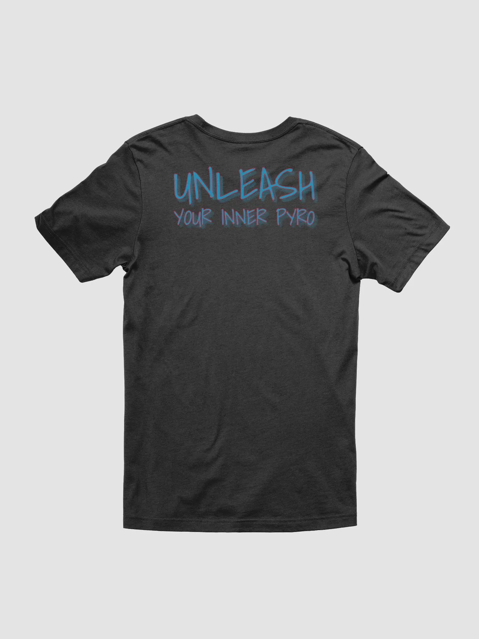 Pyro Unleashed Cotton T-Shirt Front and Back Design product image (10)