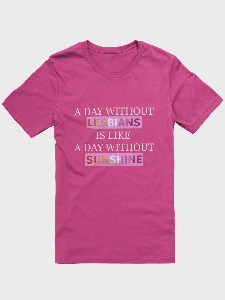Lesbian Sunshine Tee product image (1)