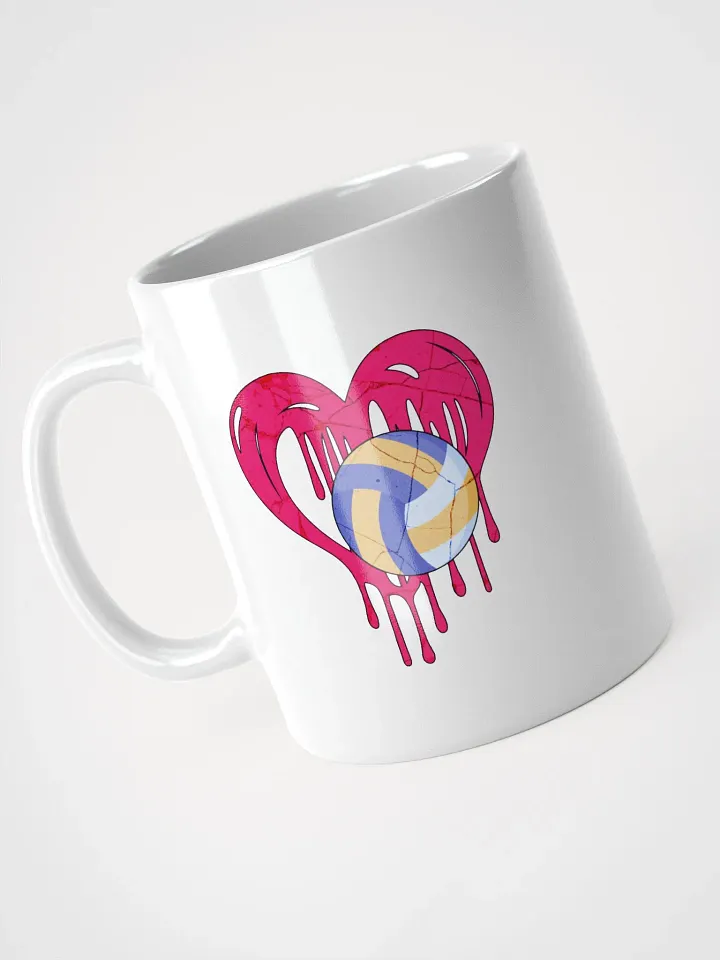Heart Volleyball Melting Love Mug product image (2)