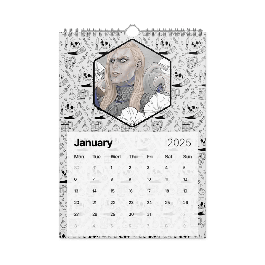 BG3 2025 Calendar - rainbow product image (6)
