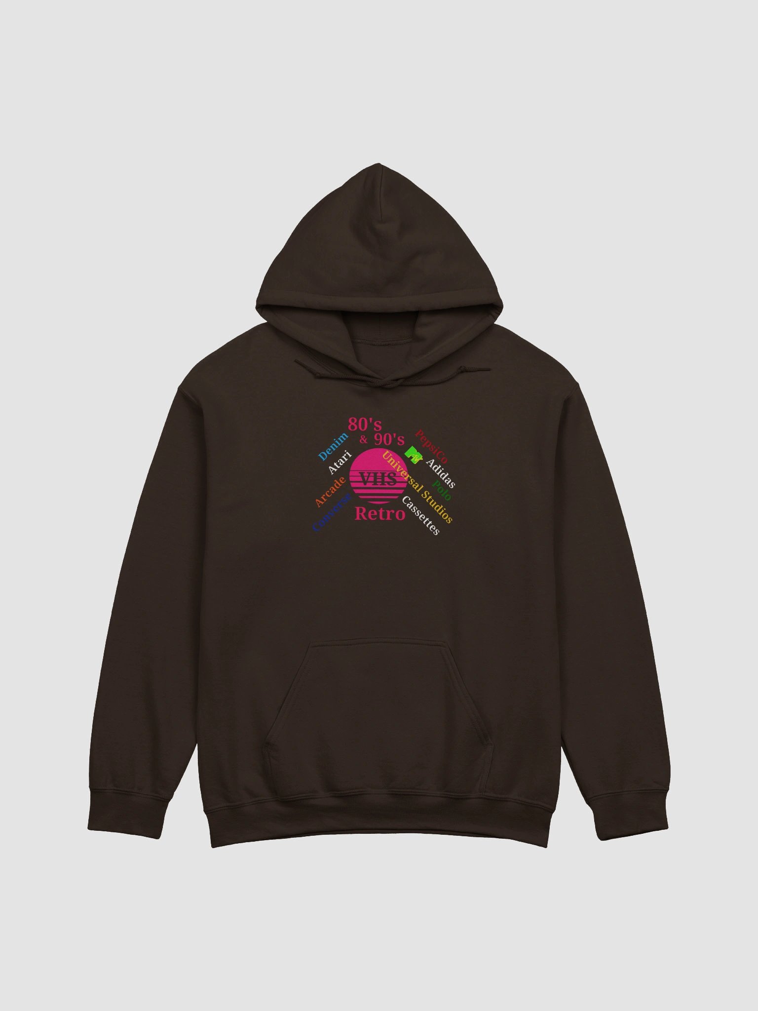 Retro VHS Pop Culture Hoodie product image (1)