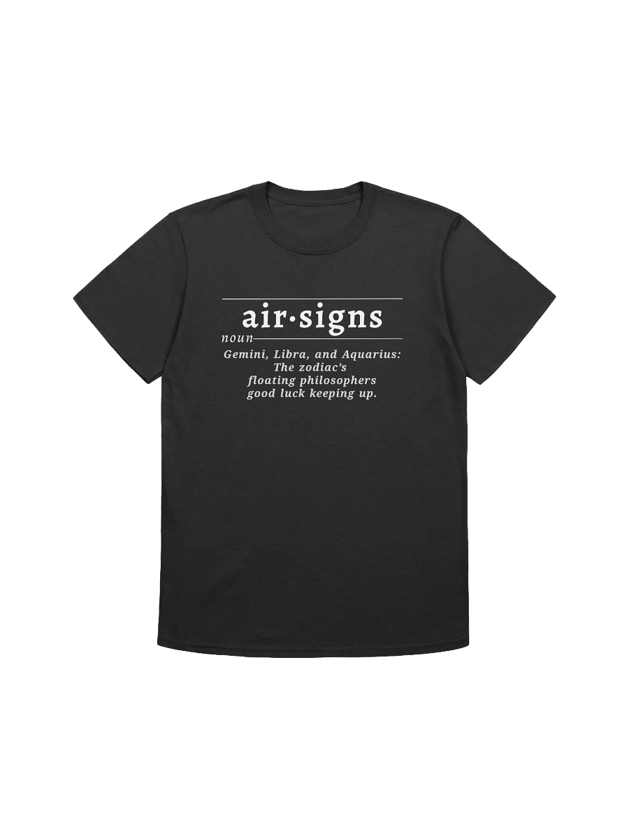 Air Signs Def Unisex Tee v1 product image (1)