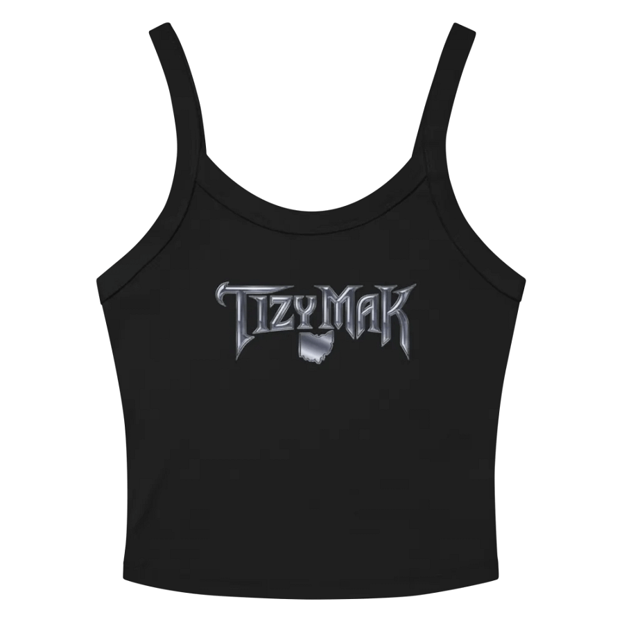 Tizy Mak Chrome Logo Tank Top product image (2)