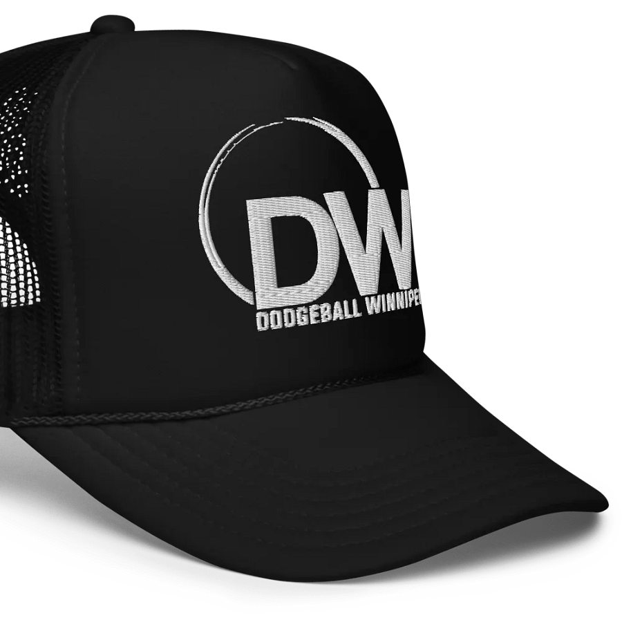 Dodgeball Winnipeg Foam Trucker Hat (Light) product image (9)